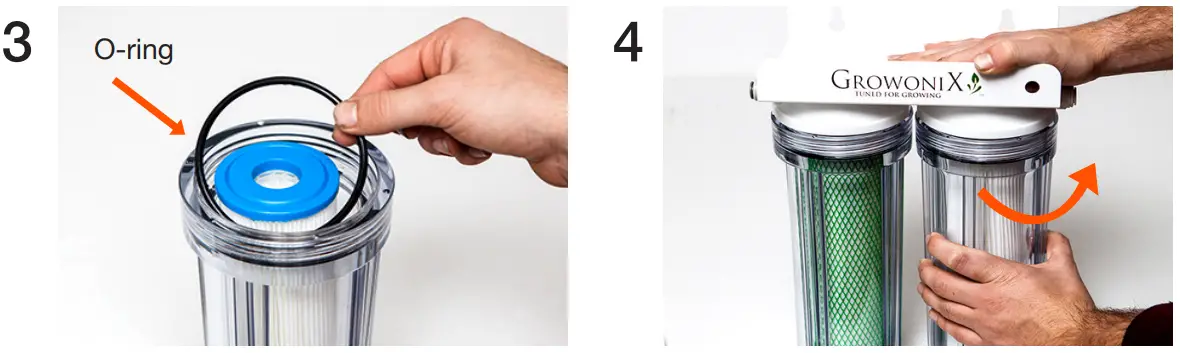 GROWONIX V3 1 Mini Scrub De ChlorinatorS - Garden hose 3