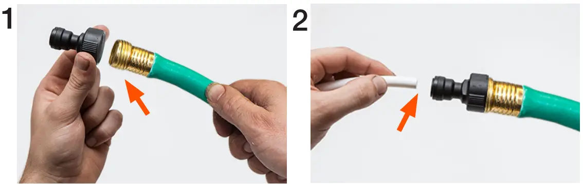 GROWONIX V3 1 Mini Scrub De ChlorinatorS - Garden hose