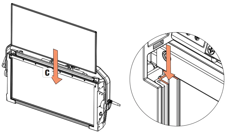 cameo S4 IP LED Softlight Panel - Fig 21