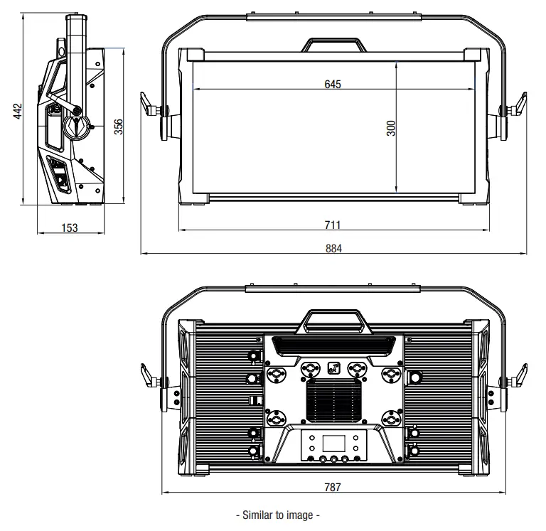 cameo S4 IP LED Softlight Panel - Fig 24