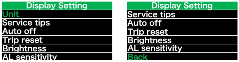“Setting” interface