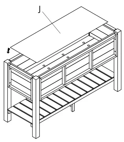 LUE BONA SKYLAR Series Raised Garden Bed - Fig10