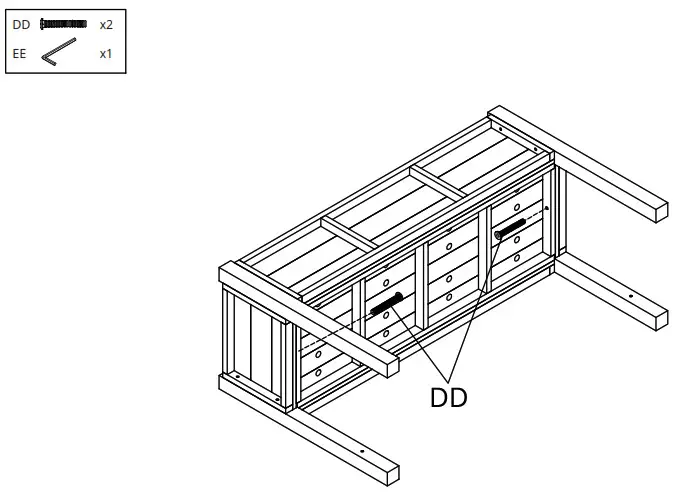 LUE BONA SKYLAR Series Raised Garden Bed - Fig8