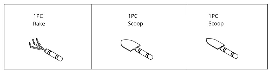 LUE BONA SKYLAR Series Raised Garden Bed - Part Liskklkt9