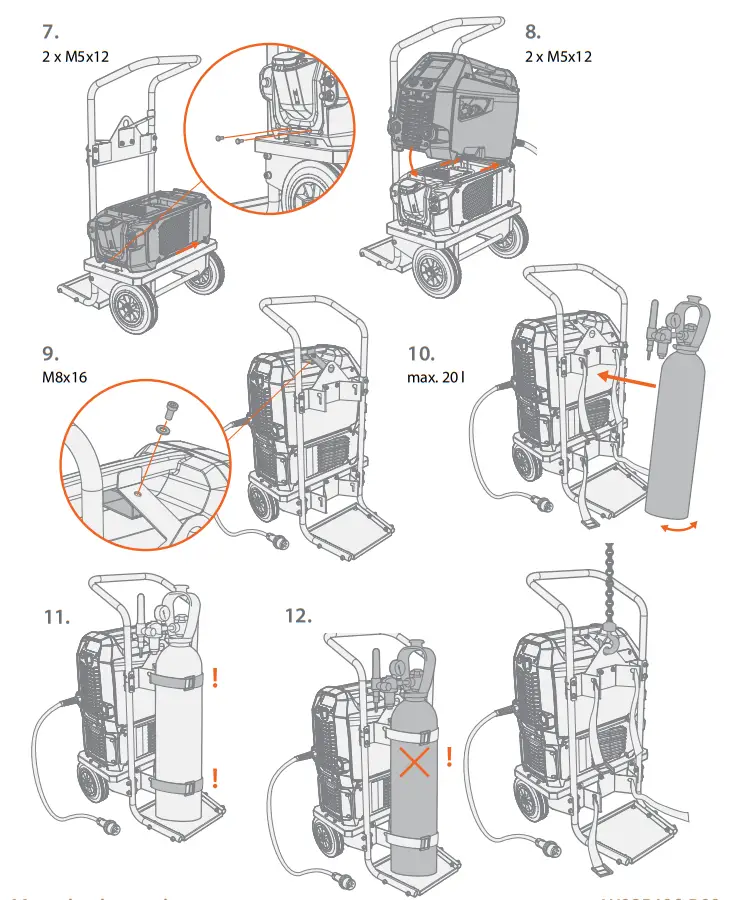 KEMPPI W024322 T22M Lightweight Portable MIG Welders Master - Figure