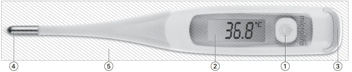 microlife MT 800 Thermometer