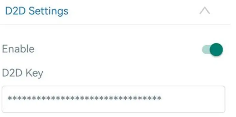 Milesight D2D Settings