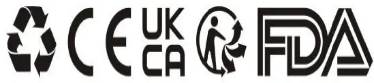 KANASTAL B09GPF2RZ7 Round Sunglasses - Certifications Icons