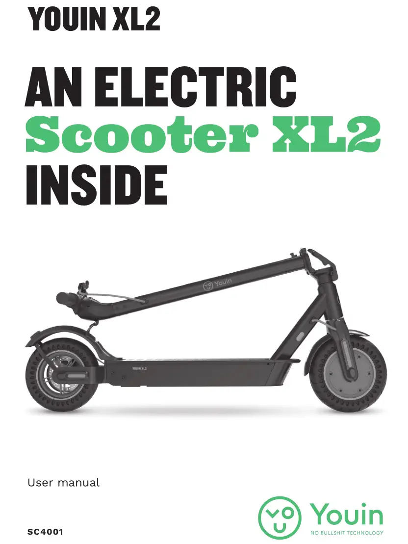 Youin XL2 Electric Scooter User Manual