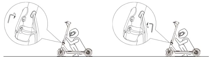 Youin XL2 Electric Scooter - use the allen wrench to tighten