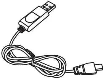 EBOYU S1S Brushless Foldable Drone - Charge Cable