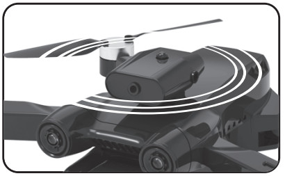 EBOYU S1S Brushless Foldable Drone - Obstacle avoidance 2