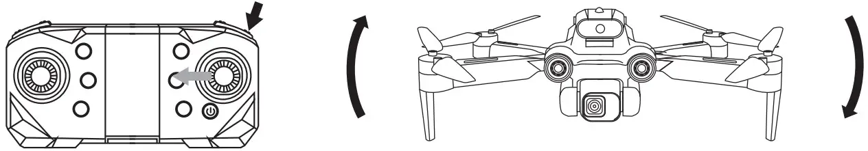 EBOYU S1S Brushless Foldable Drone - Rolling Model 1