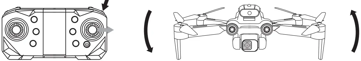 EBOYU S1S Brushless Foldable Drone - Rolling Model 2