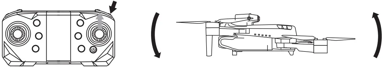 EBOYU S1S Brushless Foldable Drone - Rolling Model 3