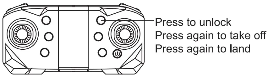 EBOYU S1S Brushless Foldable Drone - Unlock