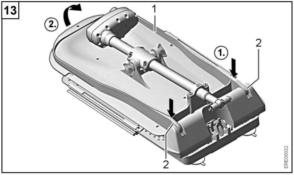 Fitting the backrest