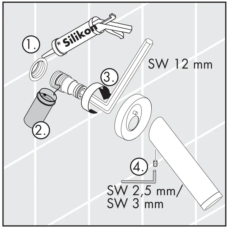 hansgrohe 10410000 Starck Bath Spout - fig 5