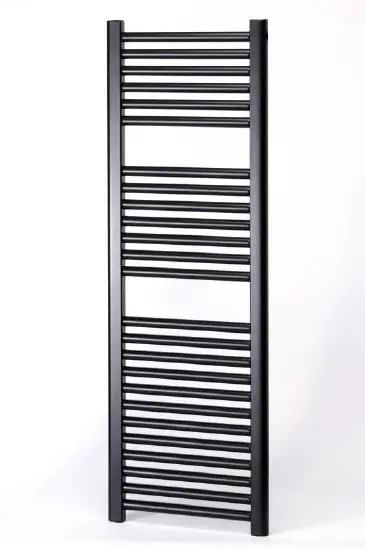 TOWELRADS 170025 Pisa Black Towel Radiator 1800 x 400mm - Cover