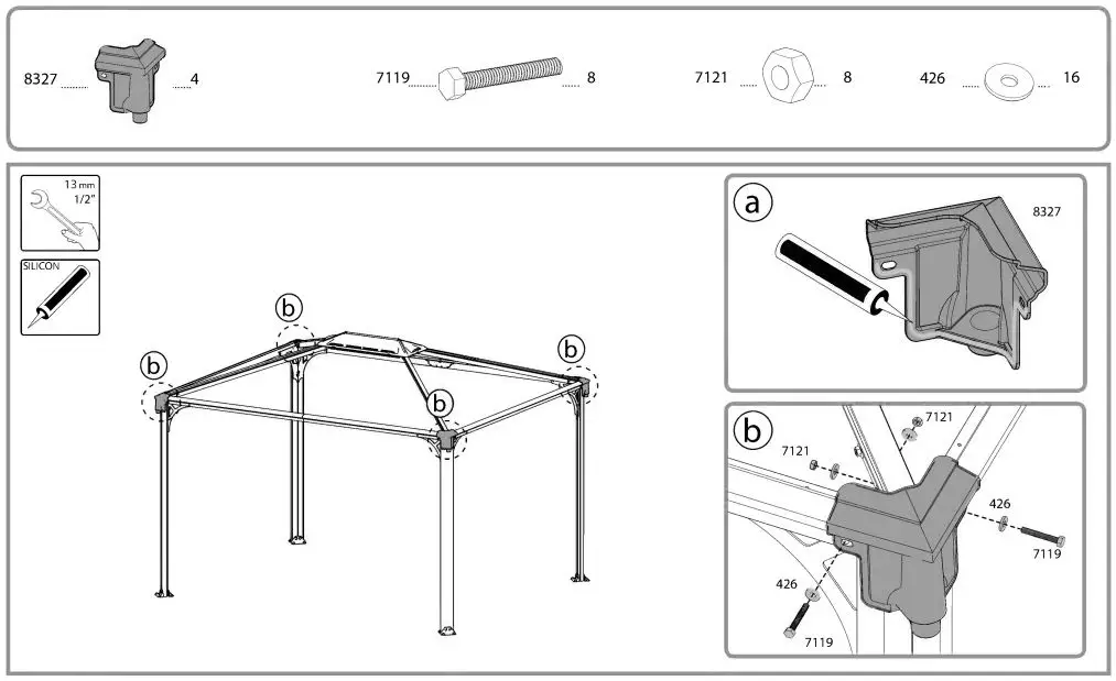 CANOPIA-87383-Martinique-10ft-x-12ft-Gazebo-Kit-fig-38