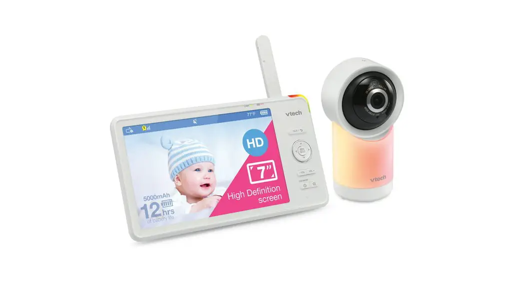 Vtech Rm7866hd 7 Smart Wi-fi 1080p Pan And Tilt Monitor User Guide