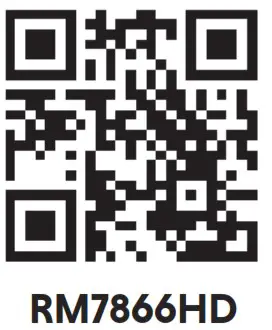 VTech RM7866HD 7 Smart Wi-Fi 1080p Pan and Tilt Monitor  - QR code