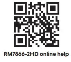 VTech RM7866HD 7 Smart Wi-Fi 1080p Pan and Tilt Monitor  - QR code 6