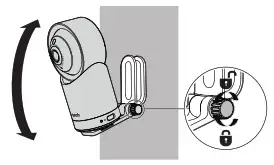 VTech RM7866HD 7 Smart Wi-Fi 1080p Pan and Tilt Monitor  - anticlockwise