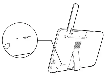 VTech RM7866HD 7 Smart Wi-Fi 1080p Pan and Tilt Monitor  - pin