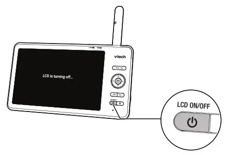 VTech RM7866HD 7 Smart Wi-Fi 1080p Pan and Tilt Monitor  - screen