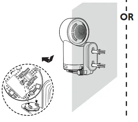 VTech RM7866HD 7 Smart Wi-Fi 1080p Pan and Tilt Monitor  - wall