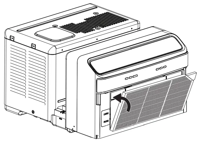 FRIGIDAIRE GHWQ105WD1 Gallery 10,000 BTU U-Shape Window Room Air Conditioner - Dust
