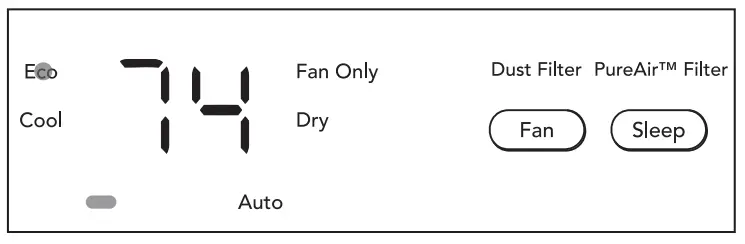 FRIGIDAIRE GHWQ105WD1 Gallery 10,000 BTU U-Shape Window Room Air Conditioner - SEE