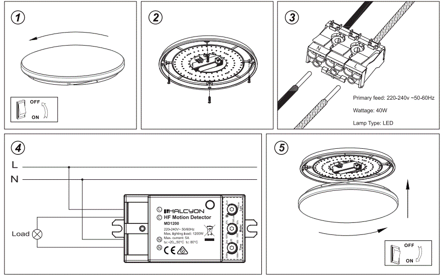 HALCYON-LED356-LED-Light-with-Sensor-fig-1