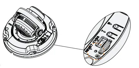 Resetting the camera: