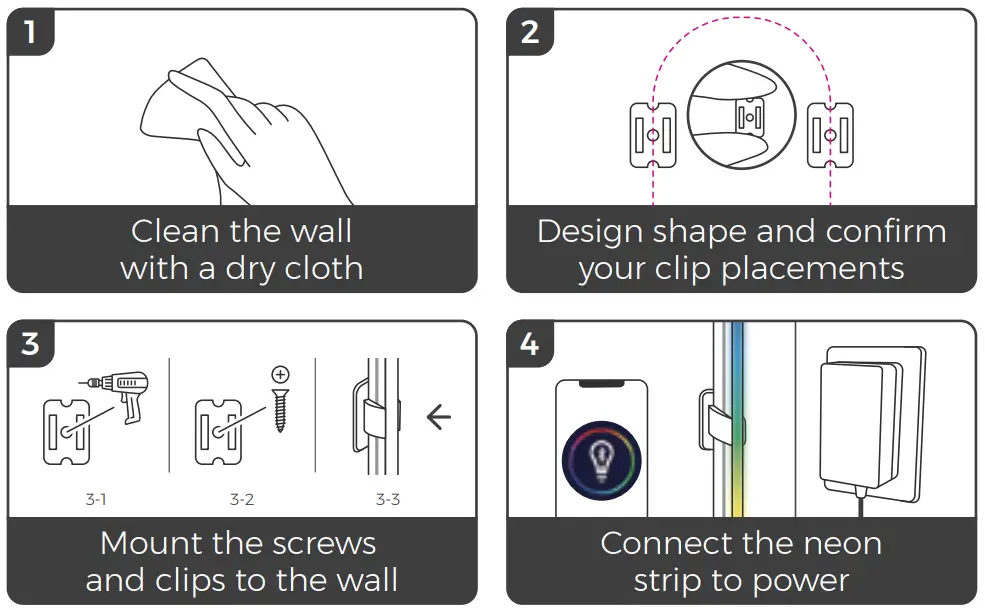 CRMETA NS0001NS0002 Smart Rgbic Neon Strip - Fig 9