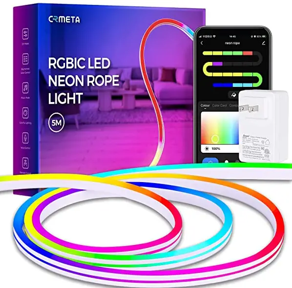 CRMETA NS0001NS0002 Smart Rgbic Neon Strip