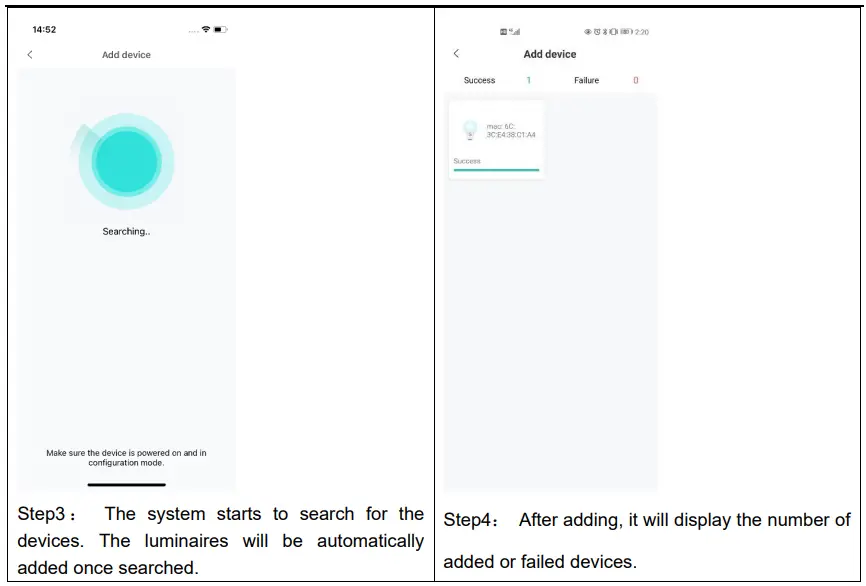 Networking Luminaires and Devices