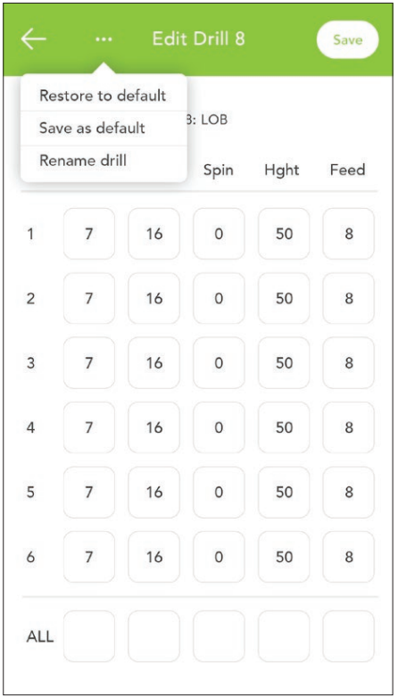SPINSHOT Player Tennis Ball Machine - Drill Maker App 6