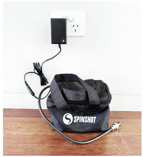 SPINSHOT Player Tennis Ball Machine - Hybrid Power