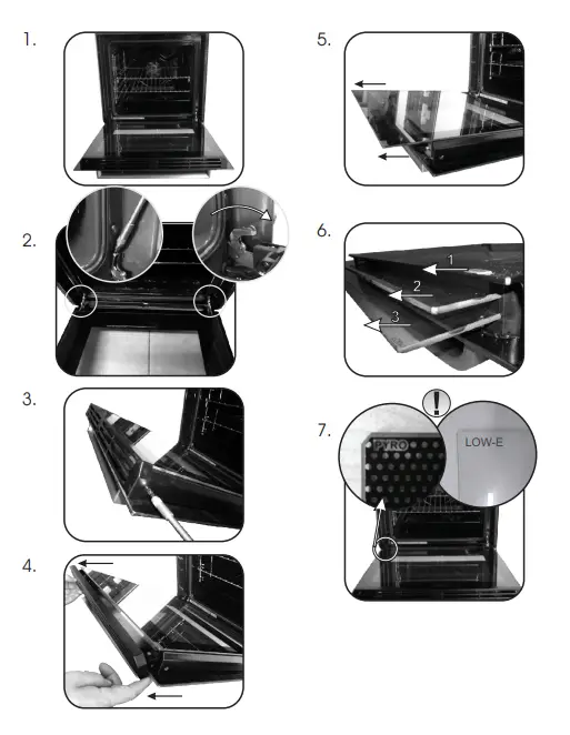 Hoover HOC3B3058IN Ovens - GLASS DOOR