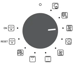 Hoover HOC3B3058IN Ovens - ON THE APPLIANCE