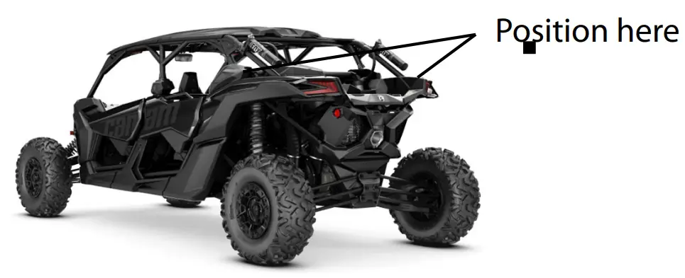 AFX MOTORSPORTS ACC076 Racing Number Plate -- aluminum plates