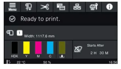 EPSON SC F6400 SureColor Dye Sublimation Textile Printers - fig 10