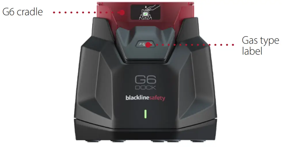 blackline safety G6 DOCK Single Gas Detection -