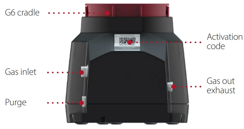 blackline safety G6 DOCK Single Gas Detection - Gas type