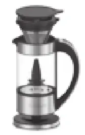 Cuisinart FCC 2 Series Programmable 5 Cup Percolator and Electric Kettle - BASKET13