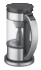 Cuisinart FCC 2 Series Programmable 5 Cup Percolator and Electric Kettle - BASKET4