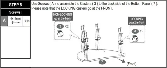 FIG 13 ASSEMBLY STEPS