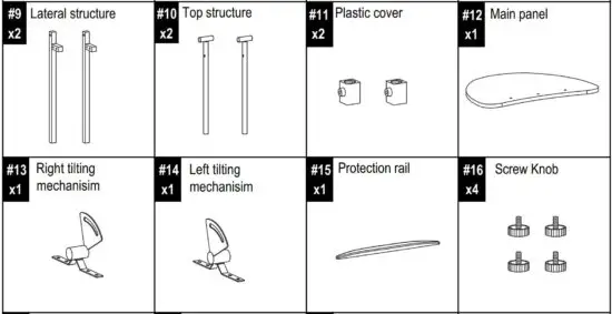FIG 2 MAIN PARTS LIST